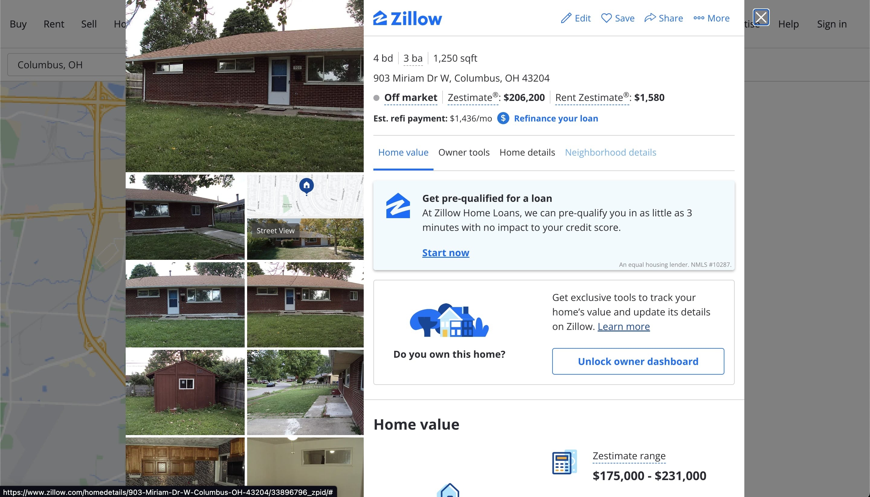 Zillow house